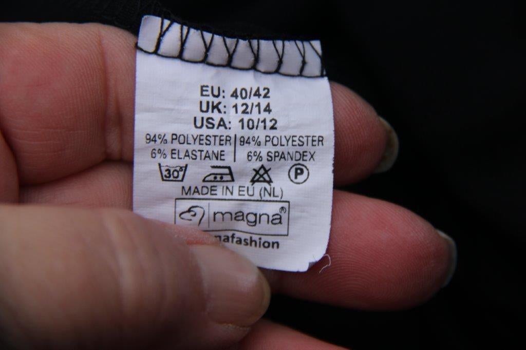 Blouse zwart Magna mt 40/42 Vaste prijs, Maat 38/40 (M), Zwart, Ophalen of Verzenden, Magna