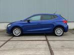 Seat Ibiza 1.0 TSI Style camera, stoelverwarming, NAP, airco, Auto's, Stof, Gebruikt, 95 pk, Blauw