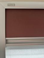Velux verduisterend rolgordijn + plissé DFD S06, Ophalen, 100 tot 150 cm, Zo goed als nieuw, Overige kleuren