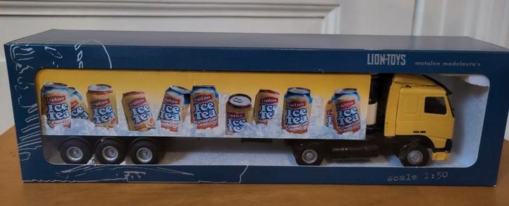 Lion Toy - NIEUW - Lipton ice tea, Hobby en Vrije tijd, Modelauto's | 1:50, Nieuw, Bus of Vrachtwagen, Lion Toys, Ophalen of Verzenden