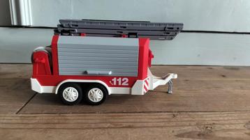 Playmobil 7485 brandweer aanhanger aanhangwagen uitrusting  beschikbaar voor biedingen