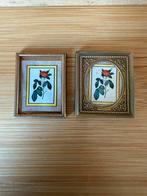 3,00 pst - lundby lijst bloem - 4.1x3.3cm en 4.2x3.6cm, Ophalen of Verzenden, Zo goed als nieuw, Poppenhuis
