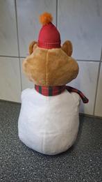 Sneeuwpop hamster knuffel AH nieuw 2025, Albert Heijn, Onbekend, Ophalen of Verzenden, Onbekend