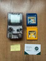 Gameboy Color + Pokemon yellow & blue LEES OMSCHRIJVING, Ophalen of Verzenden, Zo goed als nieuw, Game Boy Color