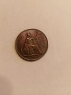 munt Engeland 1947 1 penny, Postzegels en Munten, Munten | Europa | Niet-Euromunten, Ophalen of Verzenden, Overige landen, Losse munt