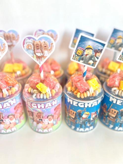 Roblox Pringles traktatie, Hobby en Vrije tijd, Feestartikelen, Nieuw, Feestartikel, Verjaardag, Ophalen of Verzenden