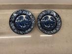 2 Société Céramique Maestricht Wilderose Bordjes, Antiek en Kunst, Ophalen