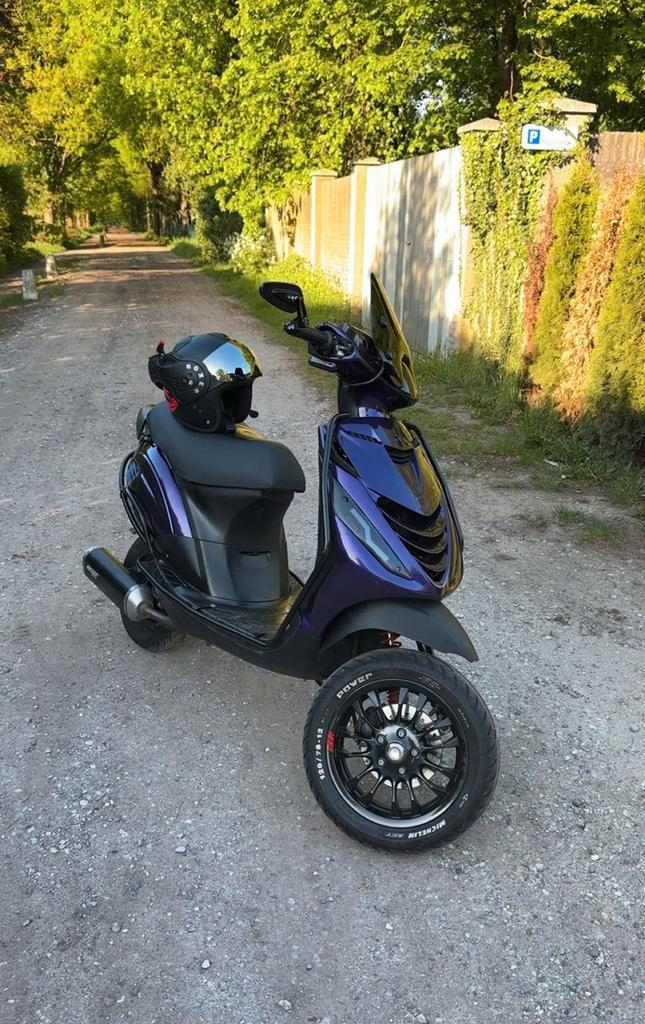 Piaggio Zip 4takt 50cc, Fietsen en Brommers, Scooters | Piaggio, Zo goed als nieuw, Zip, Benzine, Ophalen