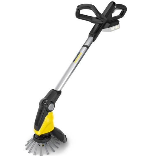 [Zonder accu!] Onkruidborstel Kärcher, Tuin en Terras, Grastrimmers, Zo goed als nieuw, Accu, 10 tot 30 cm, Ophalen