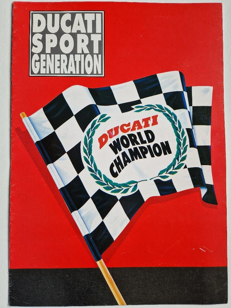 Ducati 851 - 888 folder van 1992, Motoren, Ophalen of Verzenden, Ducati