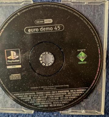 Euro Demo 45 - PlayStation Demo Disc beschikbaar voor biedingen