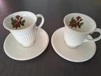 Wedgewood Moss Rose, Ophalen, Zo goed als nieuw, Wedgwood, Kop(pen) en/of Schotel(s)
