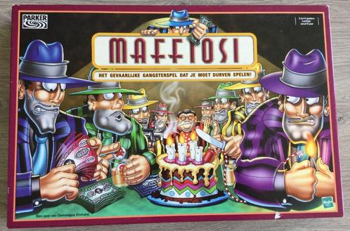 Maffiosi Gangster Spel, Hobby en Vrije tijd, Gezelschapsspellen | Bordspellen, Gebruikt, Een of twee spelers, Drie of vier spelers
