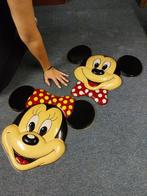 Leuke oude wanddecoraties van Mickey en Minnie - Disney, Ophalen, Mickey Mouse, Zo goed als nieuw, Overige typen