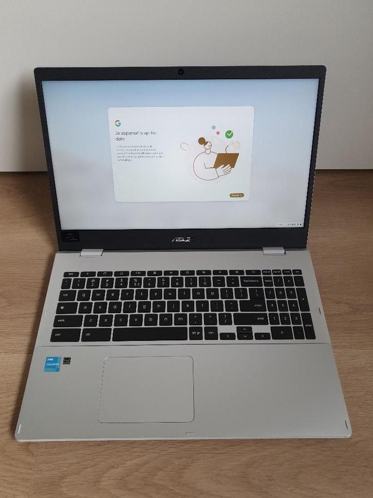 Asus Chromebook CX1500CK, Computers en Software, Chromebooks, Gebruikt, 15 inch, 8 GB, 128 GB, Qwerty, Ophalen of Verzenden