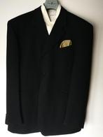 Mooi maatpak met colbert, zuiver scheerwol., Kleding | Heren, Kostuums en Colberts, Maat 52/54 (L), Zwart, Peter van Holland, Ophalen of Verzenden