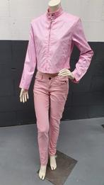 Lakjasje Foxy, roze, nepleer look. Maat XS, maat 34. S25, Tweedehands verkoop, Tweedehands verkoop, Ophalen of Verzenden, Roze