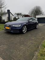 Audi S6 4.0 TFSI 420pk automaat quattro PL+, Auto's, Automaat, 4000 cc, Blauw, Leder