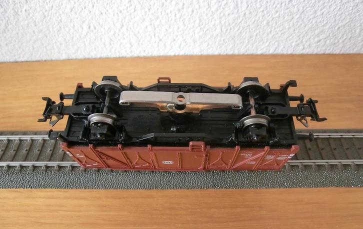 Marklin goederenwagen nr 4411 van de DB met sluitlicht, Hobby en Vrije tijd, Modeltreinen | H0, Zo goed als nieuw, Wagon, Wisselstroom