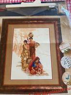 Borduurpatroon Indian women BIEDEN, Ophalen of Verzenden, Gebruikt, Patroon