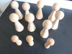 Kegels (hout) voor kegelpoppen, Verzenden, Nieuw, Houtbewerking