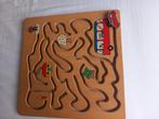 Houten puzzel schuifspel, Ophalen of Verzenden, Zo goed als nieuw, Overige typen