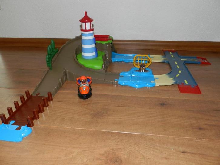 Paw Patrol baan/speelset incl. Zuma voertuig, Kinderen en Baby's, Speelgoed | Actiefiguren, Gebruikt, Ophalen of Verzenden