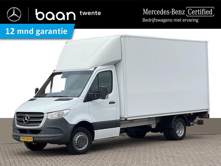 Mercedes-Benz Sprinter 516 Bakwagen + Laadklep | 10"Mbux | C, Auto's, Bestelauto's, Bedrijf, Te koop, Mercedes-Benz Certified