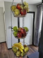 kunst fruit met manden, Huis en Inrichting, Woonaccessoires | Schalen en Manden, Kunststof, Schaal, Rond, Ophalen of Verzenden