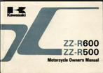 Kawasaki ZZ-R600 - ZZ-R500 1991/1992 manual (4950z), Motoren, Handleidingen en Instructieboekjes, Kawasaki