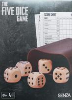 Senza, The Five Dice Game (Nieuw), Vijf spelers of meer, Nieuw, Ophalen of Verzenden, Reisspel