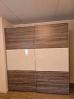 Kledingkast met schuifdeuren, Huis en Inrichting, Kasten | Kledingkasten, Ophalen, Gebruikt, 50 tot 75 cm, 200 cm of meer
