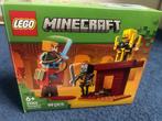 LEGO Minecraft 21266 The Nether Lava Battle, Ophalen, Zo goed als nieuw, Complete set, Lego