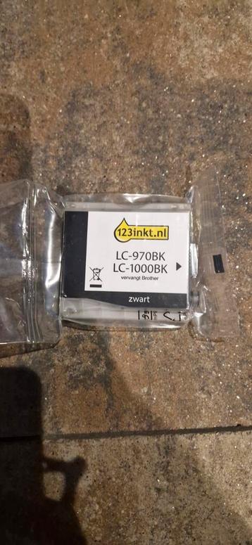 123inkt LC-970BK / LC-1000BK Zwart Cartridge beschikbaar voor biedingen
