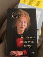 Sonja Barend - Je ziet mij nooit meer terug, Ophalen of Verzenden, Gelezen, Film, Tv en Media