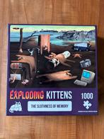Nieuw in doos twee puzzels van Exploding Kitten, Ophalen of Verzenden, Nieuw