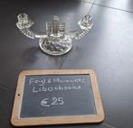 3. kristal pelikaan kandelaar schilderskist antie kunst, Ophalen of Verzenden