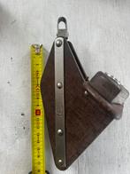 HYE grootschootblok met klem. Zgan nieuwprijs 200€, Watersport en Boten, Ophalen of Verzenden, Zo goed als nieuw, Lijn of Blok