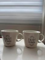 Mooie mokken van H&M home nieuw!, Verzenden, Nieuw, Glas, Overige stijlen