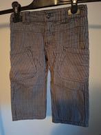 Gestreepte cargobroek bruin/wit jongens maat 80, Anneonline, Steenbergen, Gebruikt, Broekje