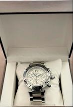 Cartier Pasha Gronograph, Sieraden, Tassen en Uiterlijk, Horloges | Heren, Overige merken, Staal, Staal, Polshorloge