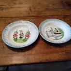 Twee bijzondere vintage borden, Ophalen of Verzenden