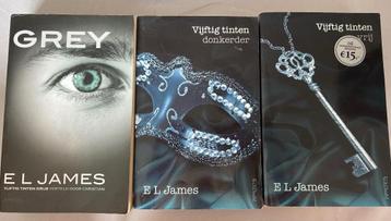 3 Fifty shades of grey leesboek 50 tinten grijs beschikbaar voor biedingen