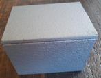 Kaartenbakje - metaal, Ophalen of Verzenden, Gebruikt