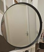 Spiegel kwantum Verona Zwart Ø75 cm, Ophalen, Nieuw, Rechthoekig, Minder dan 100 cm