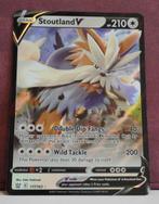 Stoutland V 117-163 Battle Styles Pokémon Kaart, Hobby en Vrije tijd, Verzamelkaartspellen | Pokémon, Verzenden, Nieuw, Losse kaart