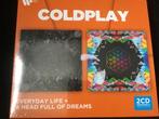 Coldplay, Every Day Life + A Head full of Dreams 2cd NIEUW, Ophalen of Verzenden, Nieuw in verpakking, Poprock