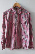 Levis Vintage Clothing Shorthorn western pearl snap shirt M, Kleding | Heren, Overhemden, Blauw, Gedragen, Levi’s, Halswijdte 39/40 (M)