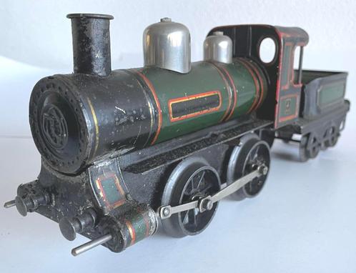 Antieke speelgoedtrein en rails van de firma Bing., Antiek en Kunst, Antiek | Speelgoed, Ophalen