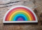 Nieuwe houten regenboog speelset / puzzel, Kinderen en Baby's, Speelgoed | Houten speelgoed, Ophalen of Verzenden, Zo goed als nieuw